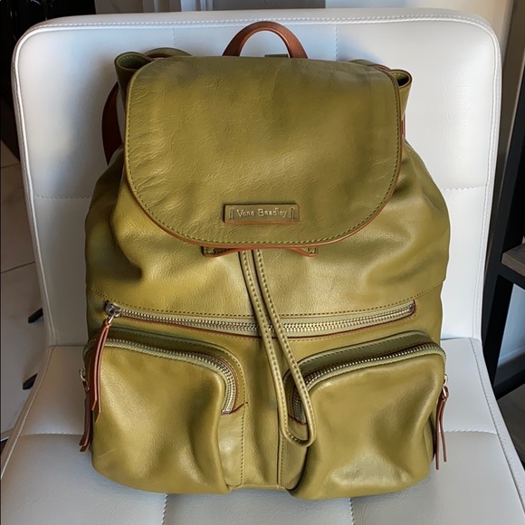 Vera Bradley Handbags - Vera Bradley Real Leather Backpack